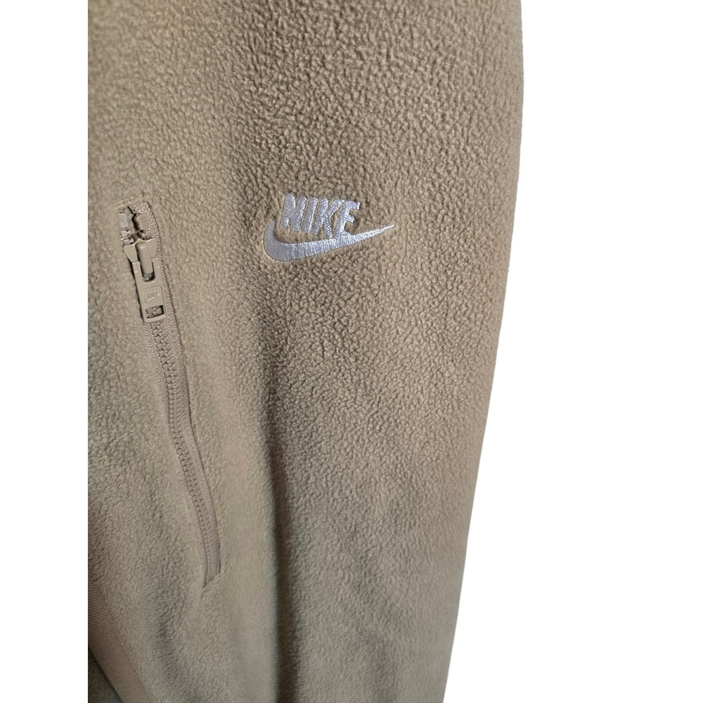 Nike Therma-FIT Mens Full Zip Fleece Vest Khaki Tan XL DQ4830-247 - Picture 5 of 8